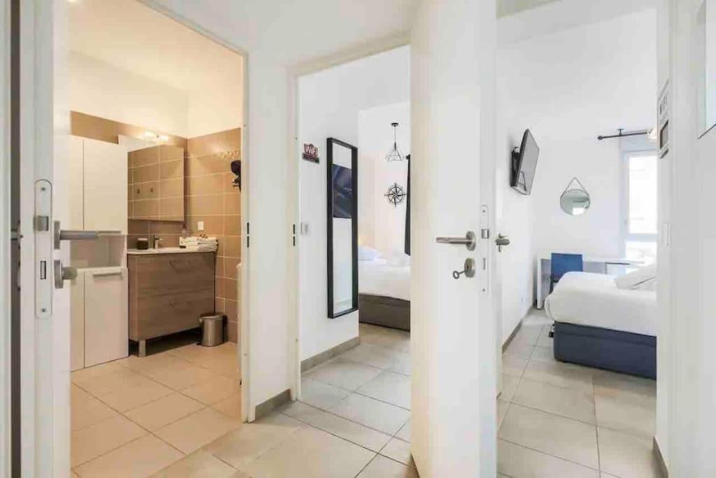 Logement Moderne Luxueux Parking Ac Cote De La Mer Nice Exterior photo