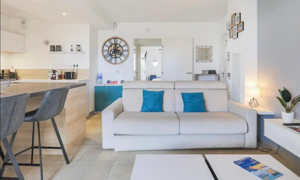 Logement Moderne Luxueux Parking Ac Cote De La Mer Nice Exterior photo